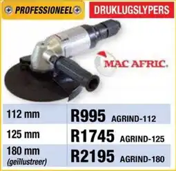 Adendorff Machinery Mart Druklugslypers MAC AFRIC offer