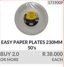 KitKat Cash and Carry EASY PAPER PLATES 230MM offer