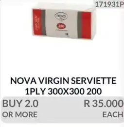 KitKat Cash and Carry NOVA VIRGIN SERVIETTE offer