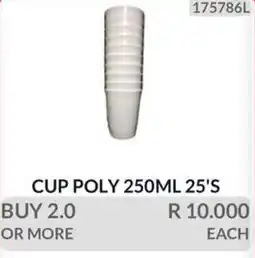 KitKat Cash and Carry CUP POLY 250ML offer