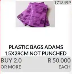 KitKat Cash and Carry PLASTIC BAGS ADAMS offer