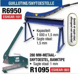 Adendorff Machinery Mart GUILLLOTINE/SNYTOESTEL ESHEAR-101 offer