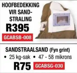 Adendorff Machinery Mart HOOFBEDEKKING VIR SAND-STRALING offer
