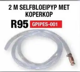 Adendorff Machinery Mart Selfbloeipyp met koperkop offer