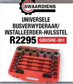 Adendorff Machinery Mart SWAARDIENS UNIVERSELE BUSVERWYDERAAR/INSTALLEERDER-HULSSTEL offer