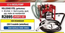 Adendorff Machinery Mart 12 V-DIESELPOMP HPUMPO-008 offer