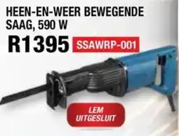 Adendorff Machinery Mart Heen-en-weer bewegende saag offer