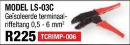 Adendorff Machinery Mart Geïsoleerde terminaal-riffeltang LS-03C offer