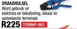 Adendorff Machinery Mart DRAADHULSEL TCRIMP-003 offer