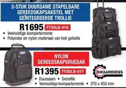Adendorff Machinery Mart NYLON GEREEDSKAPSBUGSAAK SWAARDIENS offer