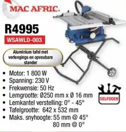 Adendorff Machinery Mart MAC AFRIC R4995 offer