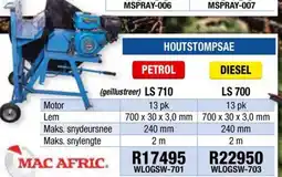 Adendorff Machinery Mart HOUTSTOMPSAE LS 710 offer