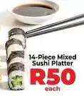 Food Lover's Market 14-piece mixed sushi platter offer