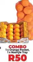 Food Lover's Market Orange pocket, naartjie tray offer