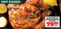 Food Lover's Market Whole rotisserie chicken offer
