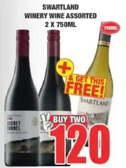Boxer SWARTLAND WINERY WINE ASSORTED offer
