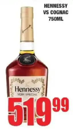 Boxer Hennessy Very Special offer