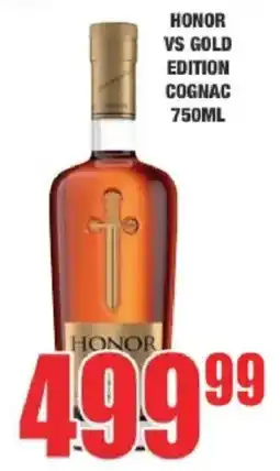 Boxer HONOR VS GOLD EDITION COGNAC offer