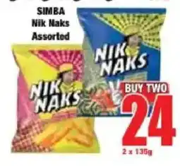 Boxer SIMBA Nik Naks Assorted offer