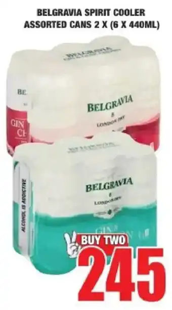 Belgravia Spirit Cooler Assorted
