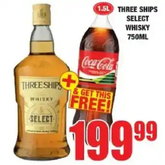 THREE SHIPS SELECT WHISKY