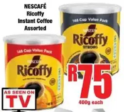 Boxer NESCAFE Ricoffy Instant Coffee Assorted offer