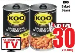 Boxer KOO Baked Beans offer