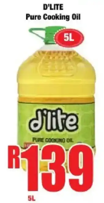 D'lite Pure Cooking Oil
