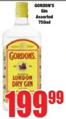 Boxer Gordon's Gin Assorted offer