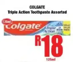 Boxer Colgate Triple Action Toothpaste Assorted offer