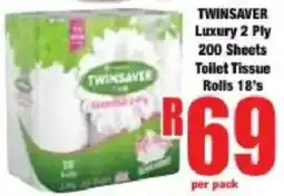 Boxer TWINSAYER Luxury 2 Ply Toilet Tissue Rolls offer