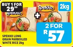 Usave Spekko Long Grain Parboiled White Rice offer