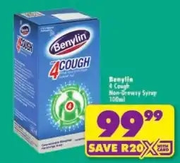Shoprite Benylin 4 Cough offer