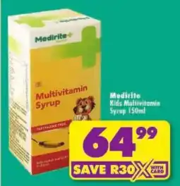 Shoprite Medirite Multivitamin Syrup offer