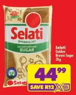 Shoprite Selati Golden Brown Sugar offer