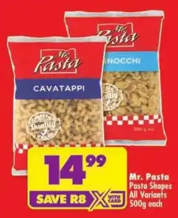Shoprite Mr. Pasta Pasta Shapes offer