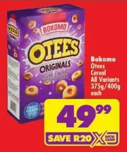 Shoprite Bokomo Otees Originals offer