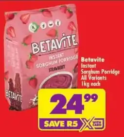Shoprite Betavite Instant Sorghum Porridge offer