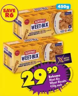 Shoprite Bokomo Weet-Bix Wheat Biscuits offer