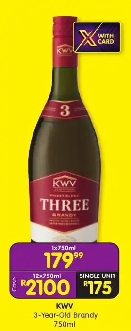 KWV 3-Year-Old Brandy