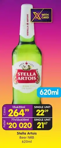 Shoprite Stella Artois Beer NRB offer
