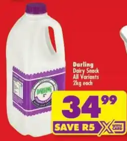 Shoprite Darling Dairy Snack offer