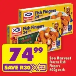 Shoprite Sea Harvest Fish Fingers offer