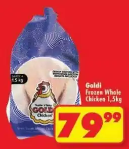 Shoprite Goldi Frozen Whole Chicken offer