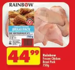 Shoprite Rainbow Frozen Chicken Braai Pack offer
