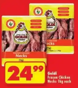 Shoprite Goldi Frozen Chicken Necks offer