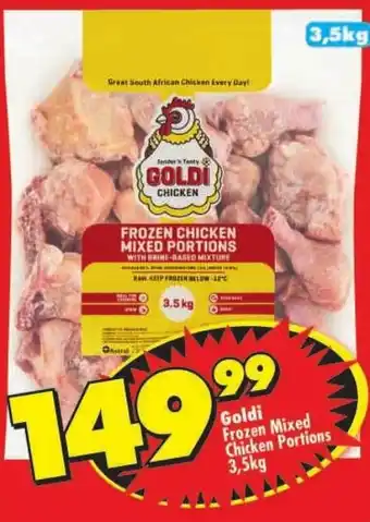 Goldi Frozen Mixed Chicken Portions