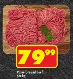Shoprite Value Ground Beef offer