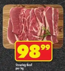 Shoprite Stewing Beef offer