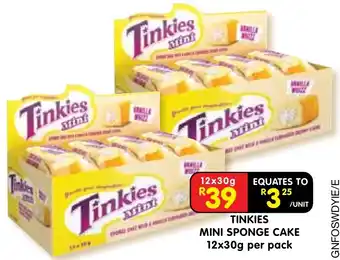 Tinkies Mini Sponge Cake